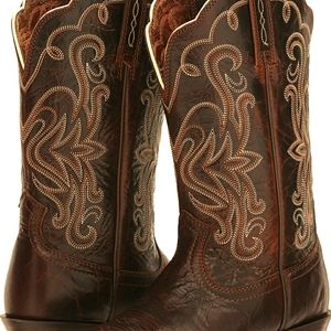 Women's leather cowboy 👢 boots 7.5